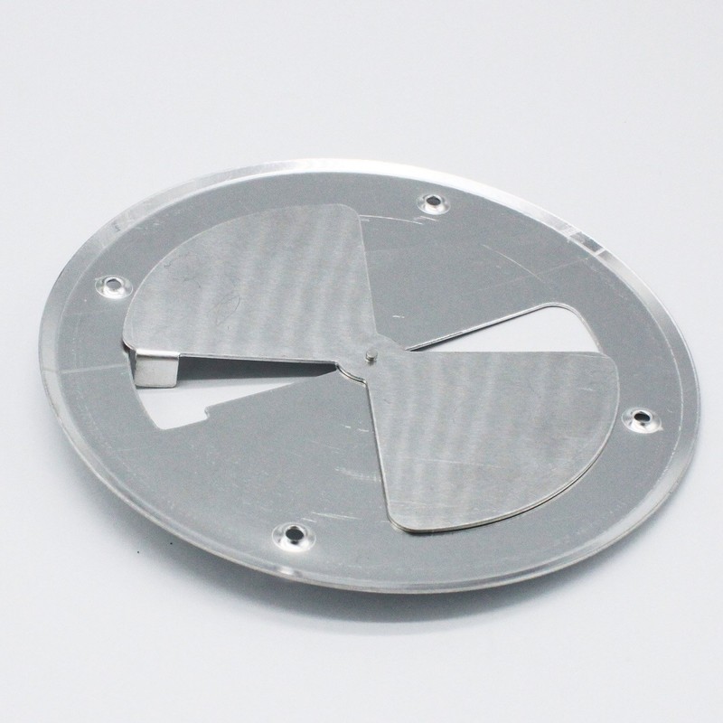 X-Haibei Round Butterfly Ventilator Vent Cover Aluminum Dia. 7.8 inch