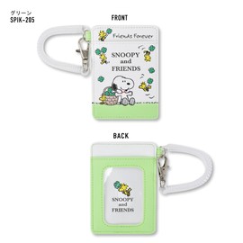 Snoopy 0382 Coiled Pass Case, Women's, green (SPIK-205)
