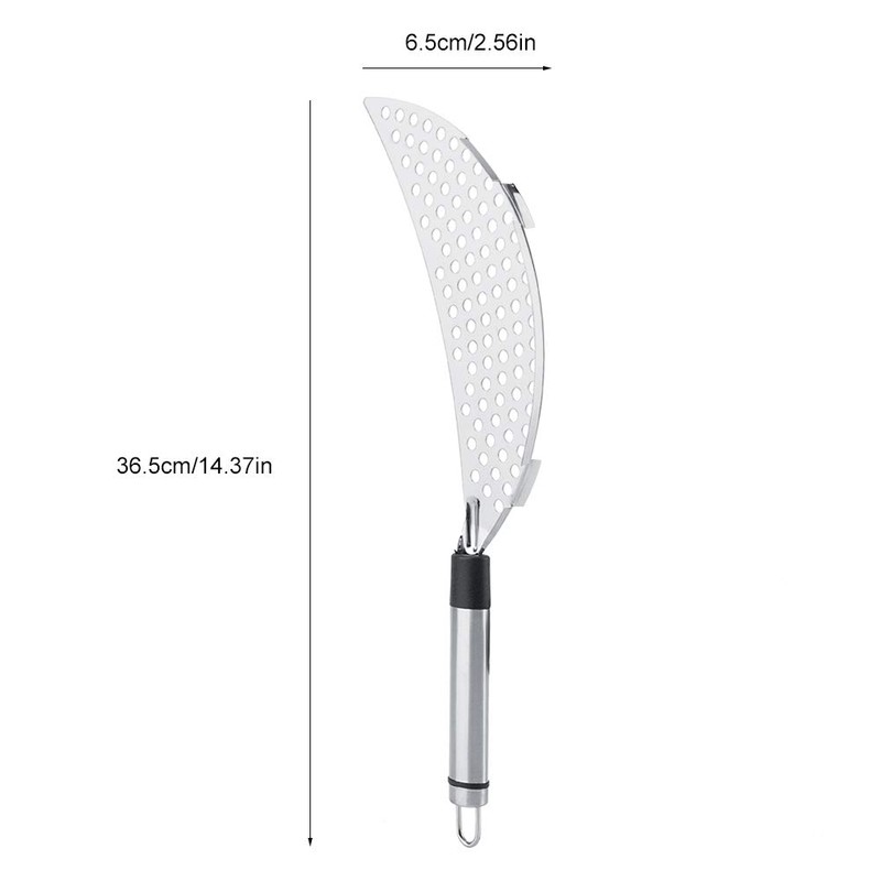 Stainless Steel Pot Strainer Kitchen Colander Drainer All Purpose Food