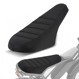 Funparts Ebike Seat Cover Compatible Fit for Ridstar Q20 Ridstarq20 Pro Lite E-Bike Electric Bike Soft Non-Slip Waterproof Seatcover Black Stripe