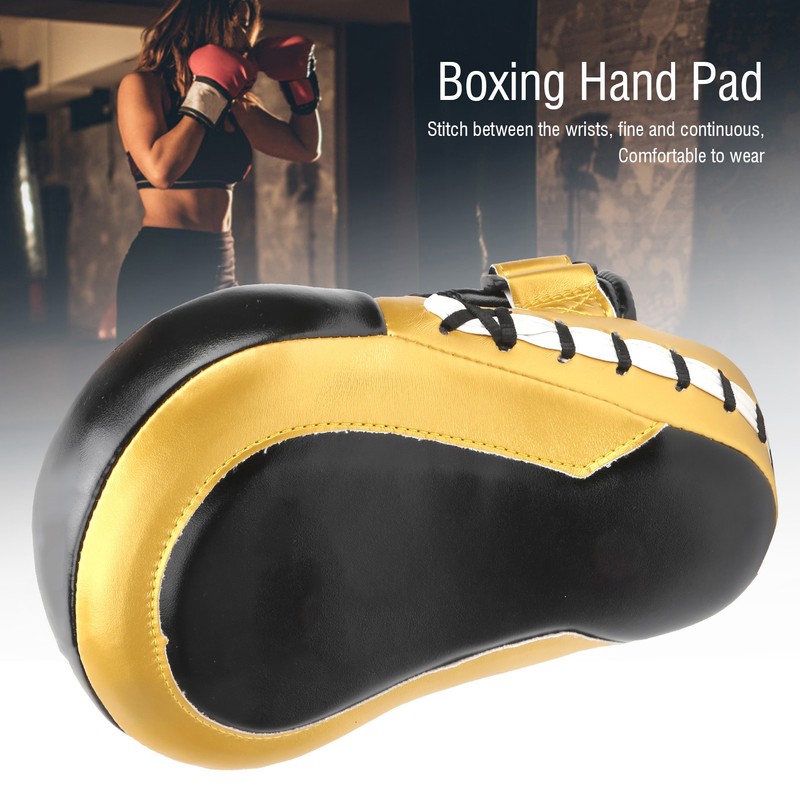 Boxing Curved Training Hand Pads Adult Muay Thai Punching Kicking