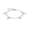 Tamaris Anklet TJ-0427, Stainless Steel, Cubic Zirconia
