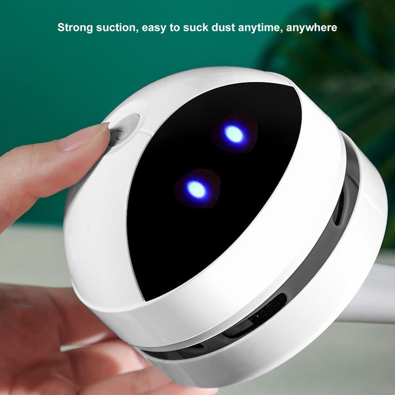 Desktop Vacuum Cleaner Mini Handheld Portable Detachable Vacuum for Cleaning