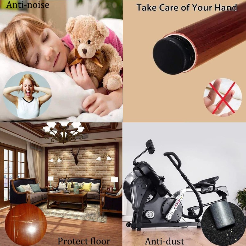 4" x 4" Square Tubing Plugs Plastic Hole Plugs, Push-in