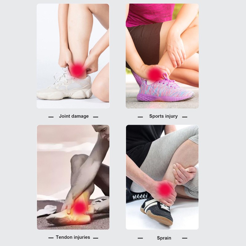 Ankle Support Brace Breathable Relieve Discomfort Foot Compression Sleeve Wraps