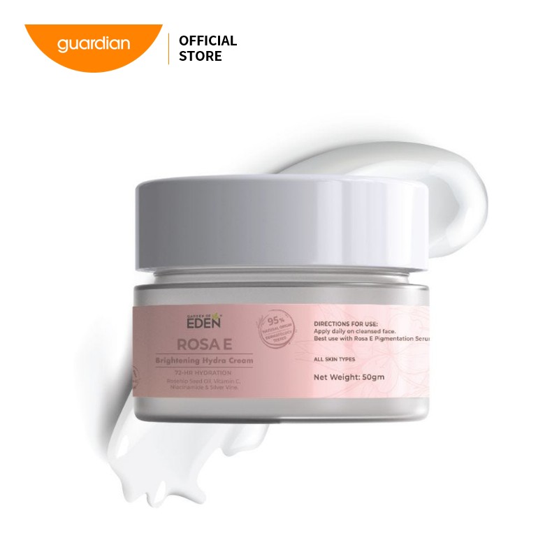Garden Of Eden Rosa E Brigthening Hydra Cream 50G