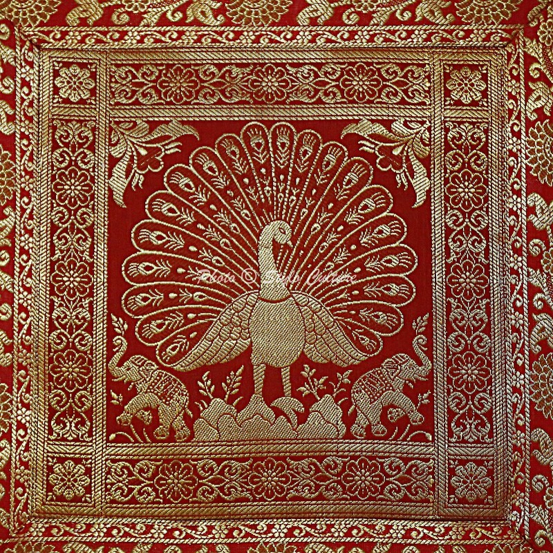 Stylo Culture Ethnic Brocade Couch Lounge Scatter Cushion Covers 16x16