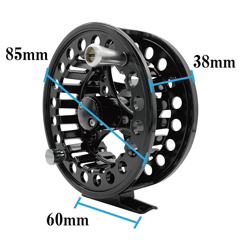 Orurdo Fishing Tackle Reel Fly Reel "Flaldo A" Large Arbor