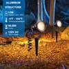 SUNVIE 120V Spot Lights Outdoor LED Landscape Lighting 12W AC