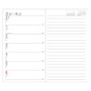 Daigo E8465 2025 Planner, Appointment Weekly Left, Blue, Begins December