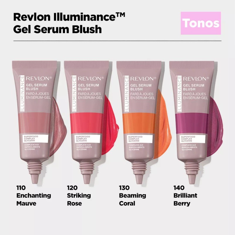 Revlon Mexico Rubor Revlon Illuminance Gel Serum Blush Tono Beaming