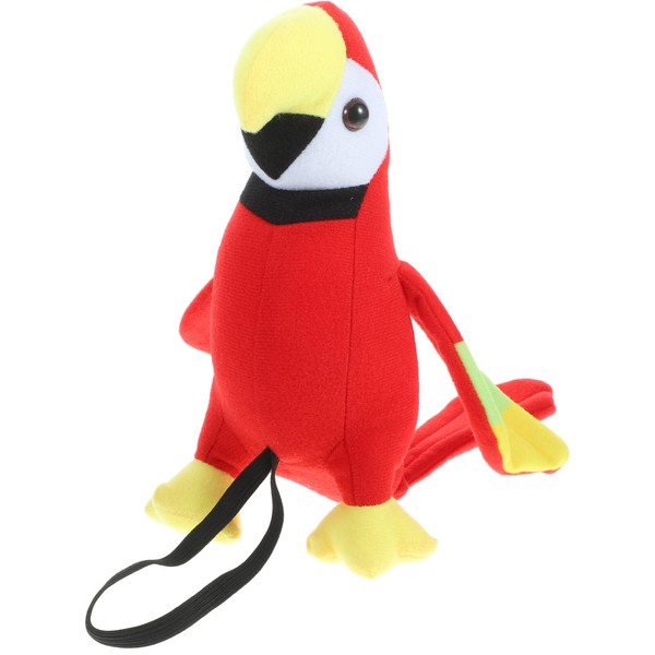 Zerodeko Pirate Parrot, Plush Parrot On Shoulder Stuffed Pirate Costume