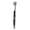 Ooak Toothbrush, Tapered V++Arc Bristles, 2 Pack Silver/Black