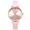 KIMOMT Women's Watches Leather Band Luxury Quartz Watches Waterproof Fashion
