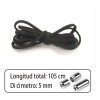 6 Pares/set Agujetas Cordones Elásticos Para Tenis