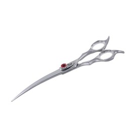 Sensei Shears Pup 8" Reversible Curved Grooming Leaf Spring Tension Shear