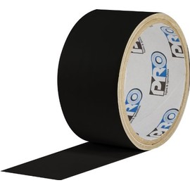 ProTapes Pro Flex Flexible Butyl All Weather Patch and Shield Repair Tape, 50' Length x 12" Width, Black (Pack of 4)