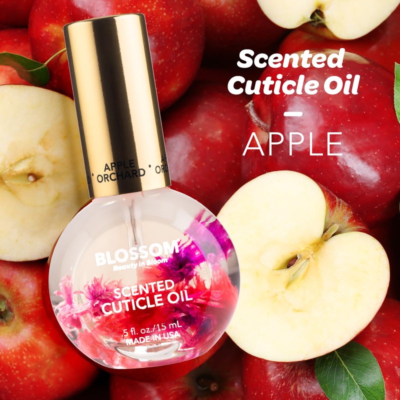 Blossom Cuticle Oil for Nails, Hydrating, Moisturizing, Scented Nail Oil