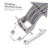 WHAMVOX Washing Machine Door Lock Accessory Black Door Handles Replacement
