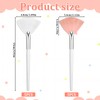 10 PCS Facial Fan Brush, Soft Facial Brushes for Esthetician