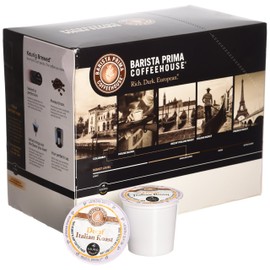 Barista Prima Decaf Italian Roast (2 Boxes of 24 K-Cups)