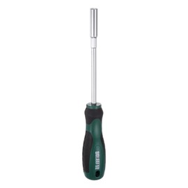 sourcing map Metric Nut Driver 5.5mm CR-V Non-Magnetic Tip Hollow Shafts Hex Socket Screwdriver with Non-Slip Handle for Automobile Repair
