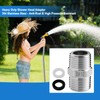 Shower Hose Adapter-Shower Hose Extension, 1/2 to 1/2 Shower Head