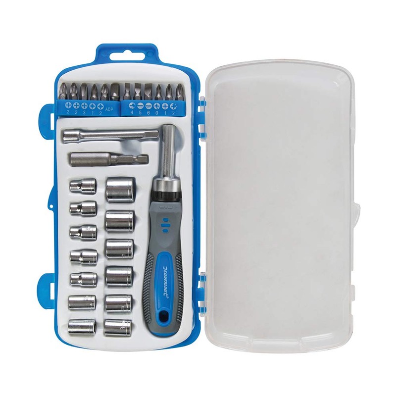 Silverline Socket & Driver Set 28pce (657544)