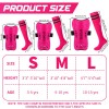 Syhood Soccer Shin Guards and Socks for Toddler Kids Youth,