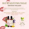 Dúo De Aceites Orgánicos Para Masaje Corporal Con Vitamina E