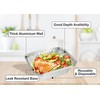 M1SS 25Pcs x 450ML No.2 Aluminium Foil Tray with Lids