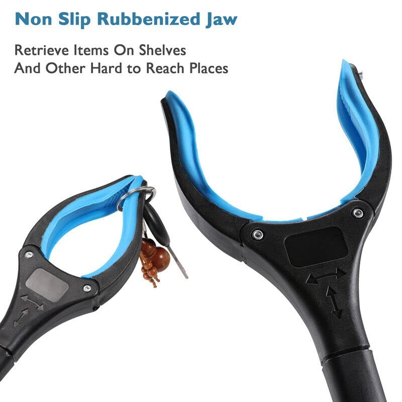 2-Pack Grabber Reacher Tool,32 Inch Extra Long Foldable Pick Up