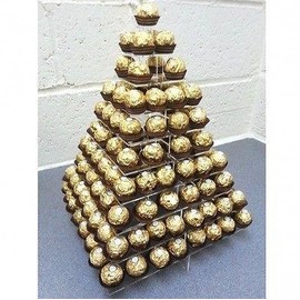 Super Cool Creations Square Chocolates Rocher Display Stand, Small - 5 Tier