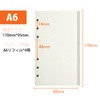 Diary Refill, Bible Size, A6, Plain [Set of 4] DY.2ten