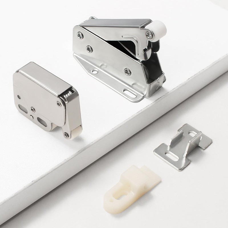 5 Sets Mini Automatic Rebound Cabinet Door Lock Push to