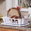 Sterilite New Sterilite 2-Piece Large Kitchen Sink Tabletop Set Dish