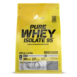 Olimp Labs Strawberry Pure Whey Isolate 95, 600g