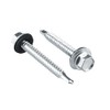 Surtek PHR14112 Pija con cabeza hexagonal, con rondana y punta