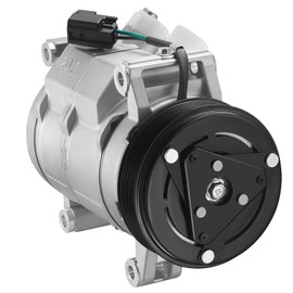 BDFHYK Air Conditioning A/C Compressor 158313 compatible with Buick Enclave V6 2008-2012 3.6L, compatible with Chevy Traverse 2009 2010 2011 2012 V6 3.6L