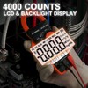 Digital Clamp Meter, TRMS 4000 Counts AC DC Amp Meter,GR-570T-APP