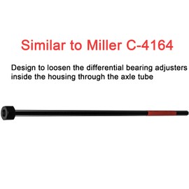 CASTNOO 6602 Differential Bearing Preload Wrench Compatible with Chrysler, Dodge Vehicles with 7-1/4, 8-1/4, 8-3/4, and 9-1/4 Rear axles, Replacement for Miller C-4164