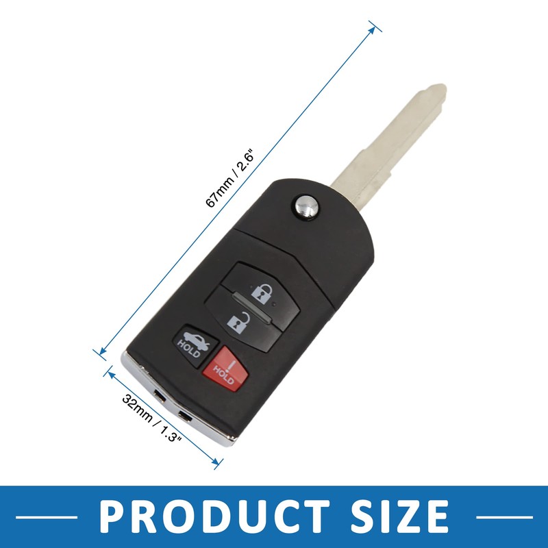 A ABSOPRO BBM4-67-5RY - Carcasa para mando a distancia inteligente