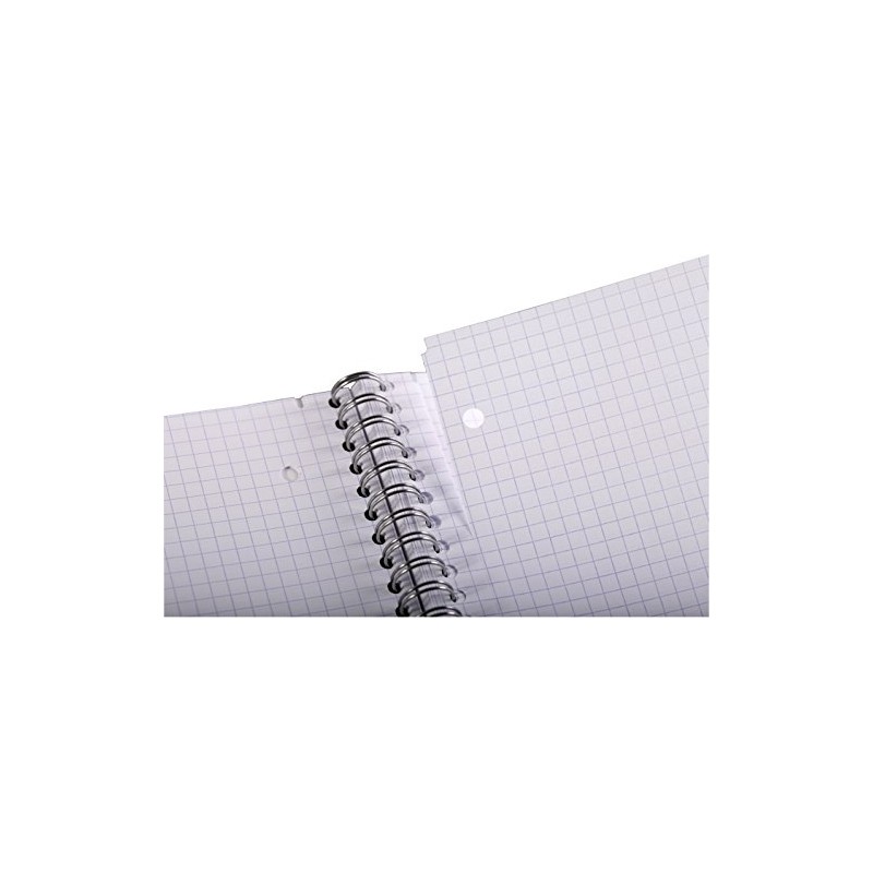Clairefontaine 8252C Collegeblock A4, checkered, 1-pack, 160 sheets, assorted colors