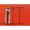 Kmac 18-8 (A2) Stainless Steel Set Screws, Brass Tip, M4