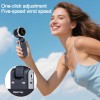 Portable Handheld Fan 5 Gear Wind Rechargeable Air Cooling Turbo