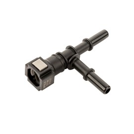 LST 5 x Fuel Line Quick Coupling T-Piece with Double Connector 7.89-8 mm