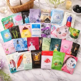 100 Mascarillas Hidratantes Facial Coreanas Kawai                                                                                                     