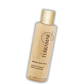 Terramar Shimmer Body Mist - Gold Glitter Body Spray for Luminous Skin - Adds Subtle Sparkle & Refreshing Scent