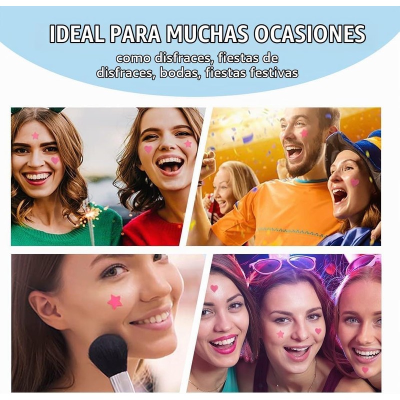 MYDEAR 480 Parches para Acné, Parches Hidrocoloides para Espinillas, Calcomanías