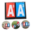 WHAMVOX Portable Flip Scoreboard for Basketball Volleyball and Sports Easy